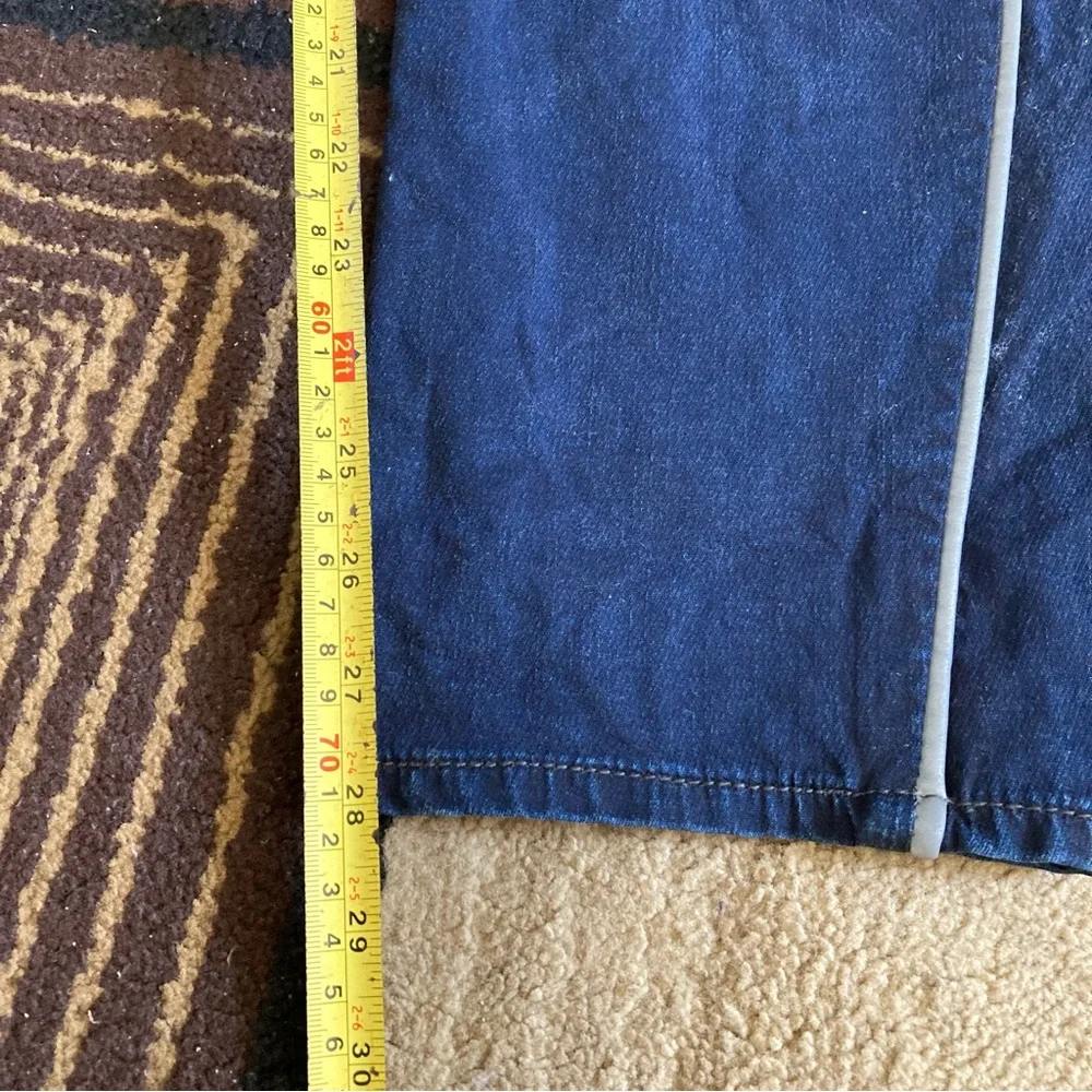 True Religion Marco No Flap SE Relective Relaxed Taper Jeans Men's Size 34x30 - Picture 14 of 15
